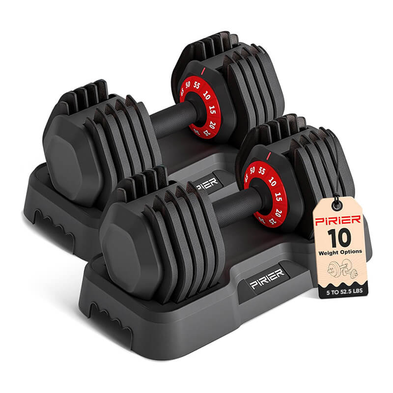 Pirier Adjustable Dumbbell 5-52.5 lbs